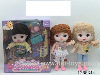 8 inch doll 3 mixed