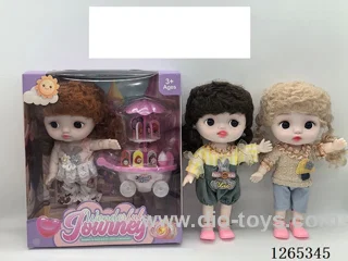 8 inch doll 3 mixed