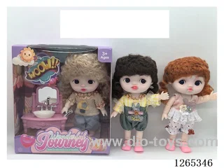8 inch doll 3 mixed
