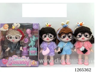 8 inch doll(expression 3 models/Clothes random mix)