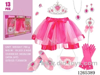 13PCS Princess Dress Set