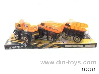pull back truck 3pcs