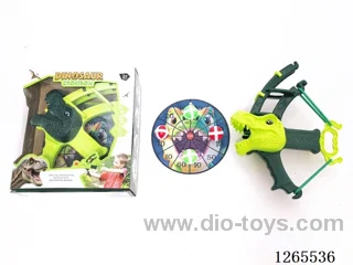 Bow and Arrow Dinosaur Gun with Sticky Balls 2 colors