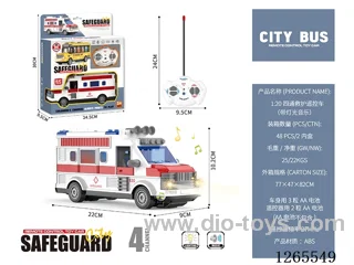 1:18 4ch RC car W L/M not included battery