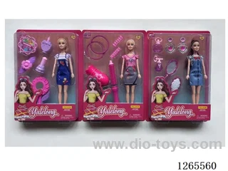 11.5 inch Barbie set 3 mixed