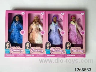 11.5 inch Barbie set 4 mixed