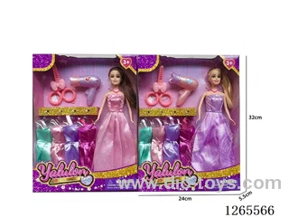 11.5 inch Barbie set 2 mixed