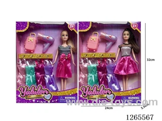 11.5 inch Barbie set 2 mixed
