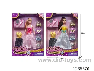 11.5 inch Barbie set 2 mixed