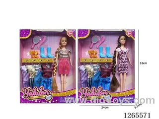 11.5 inch Barbie set 2 mixed
