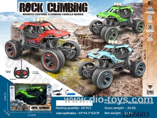 4ch RC car with light included battery 3 colors