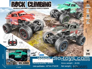 4ch RC car with light included battery 3 colors