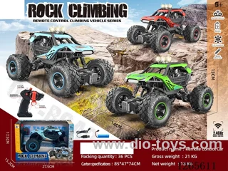 2.4G RC car with light included battery 3 colors