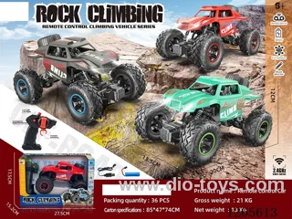 2.4G RC car with light included battery 3 colors