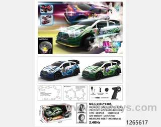 1:18 rc drift car with light/try me，include battery