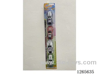pull back alloy car 4PCS