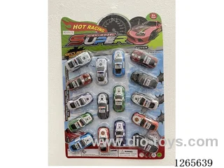 pull back alloy car 16PCS