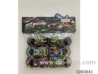 pull back alloy car 6PCS