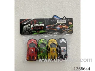 pull back alloy car 4PCS