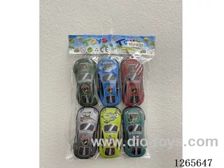 pull back alloy car 6PCS