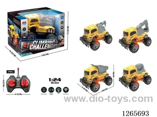1:24 4ch rc car with light not included battery 4 mixed