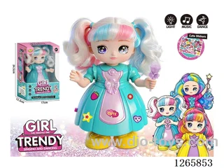 B/O dancing Princess W L/M not included battery