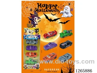 1:64 free wheel alloy car 4PCS