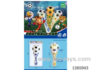 World Cup toys with light 3 colors not included battery