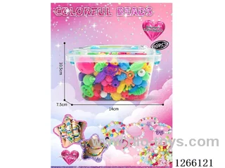 230PCS DIY Beaded Jewelry Set; Bracelet*2, Instruction Manual*1