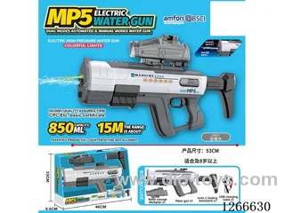850ML B/O water gun included battery (Manual/Automatic Dual Mode)