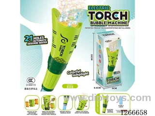 21-holes bubble machine with light not included battery