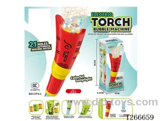 21-holes bubble machine with light not included battery