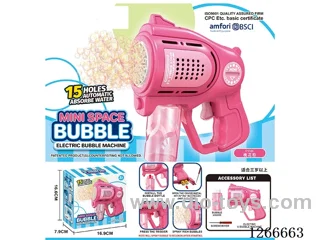 15-holes bubble machine not included battery