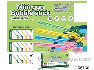 Bubble wand 12PCS with light included battery