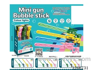 Bubble wand 12PCS with light included battery