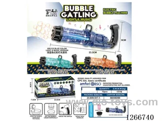 13-holes bubble machine W L/M not included battery