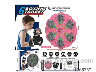 6-Button Smart Bluetooth Music Punching Target included battery