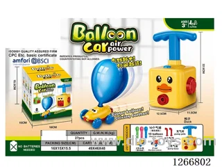 Aerodynamic Balloon Car