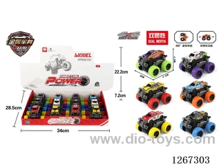 dual-inertia car (tin) 12PCS