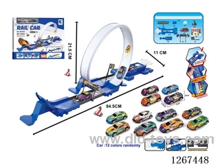 15 pcs Catapult Track Cars