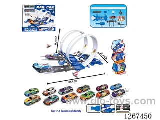 30 pcs Catapult Track Cars