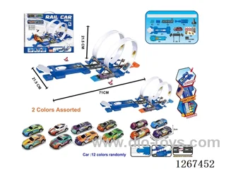 28 pcs Catapult Track Cars