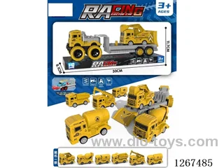 DIY/Transformable/Storage Track Launch Car with 1 cars