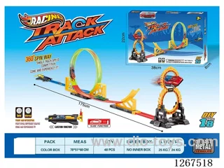 Launching Alloy Car Track