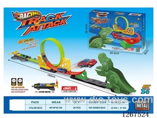 Launching Alloy Car Track