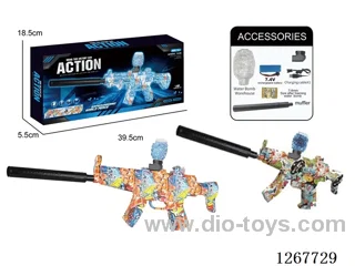 7.4V Electric Water Bullet Gun Included Battery