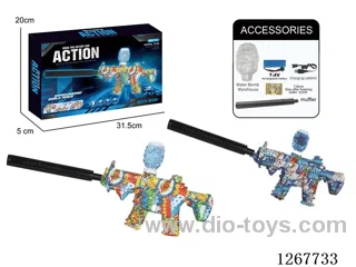7.4V Electric Water Bullet Gun Included Battery
