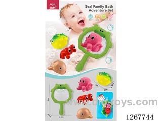 Water Play Rubber Animals (5 pcs)