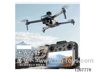 GPS + 5-inch Touchscreen Remote Controller (Without Obstacle Avoidance) 2.4GHz Drone Included Battery