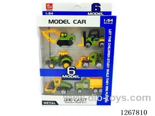 1:64 free wheel alloy car